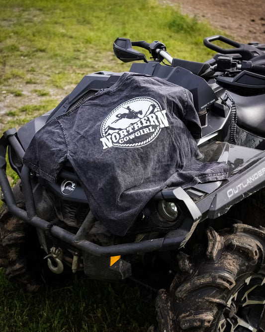 Cowgirl Mineral Wash Tee